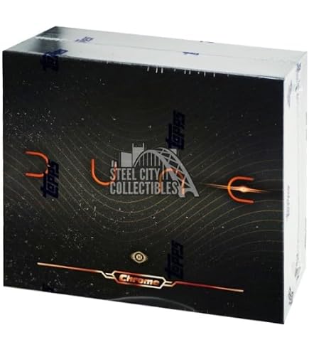 Dune Topps Caixa Blaster Cromada Pacote com 7 (Topps 2024) Caixa